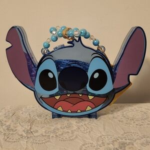 Disney Stitch Character Tote Bag - Blue & Purple Ears